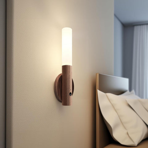 Motion Sensor Wall Light Indoor, LED Rechargeable, 1pc