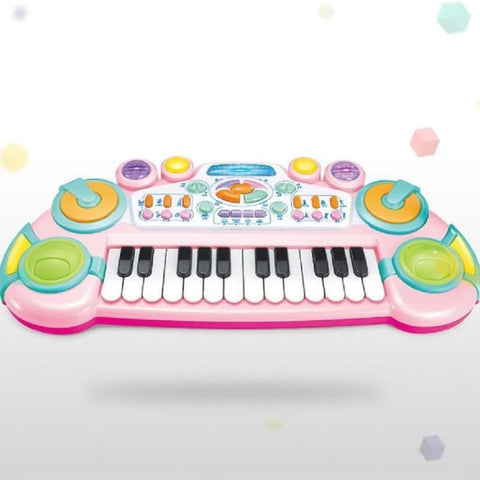 GOMINIMO Kids Toy Musical Electronic Piano Keyboard (Pink) GO-MAT-112-XC