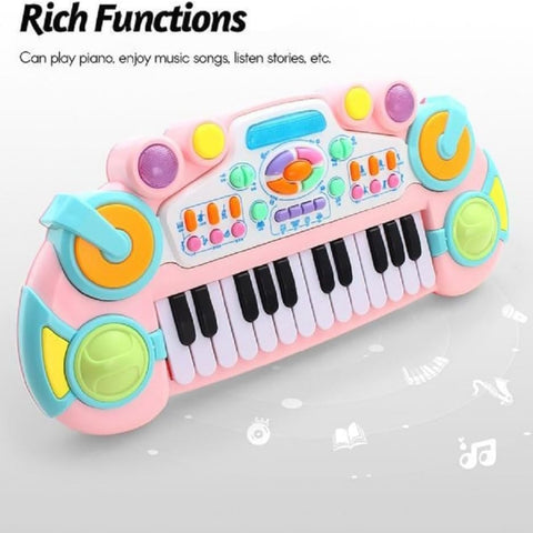 GOMINIMO Kids Toy Musical Electronic Piano Keyboard (Pink) GO-MAT-112-XC
