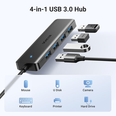 UGREEN 25851 4-Port USB 3.0 Hub