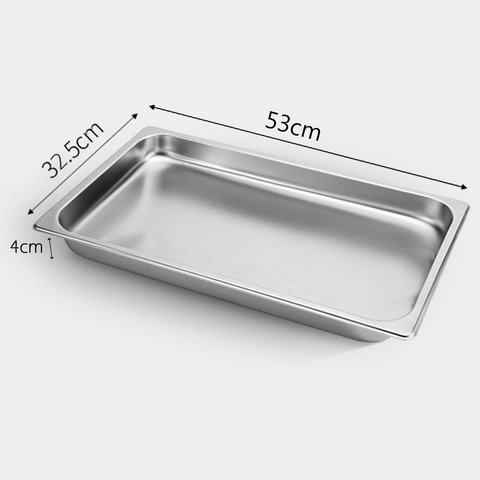 Gastronorm GN Pan Full Size 1/1 GN Pan 4cm Deep Tray