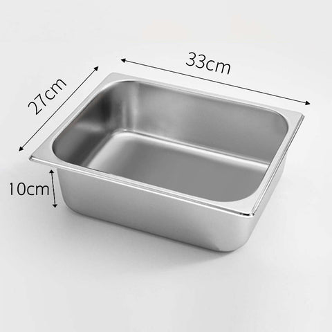 Gastronorm Full Size 1/2 GN Pan 10cm Deep