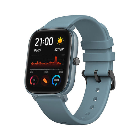 Waterproof Smart Watch Heart Rate Monitor P8 Blue