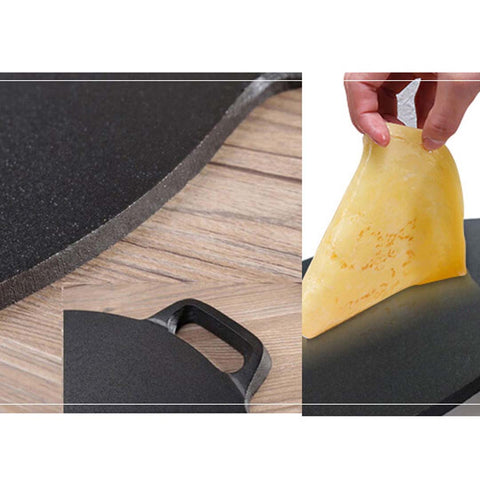 37cm Cast Iron Induction Crepes Pan Bakeware