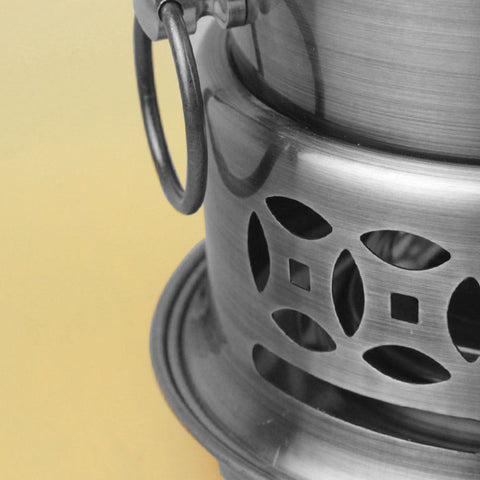 Stainless Steel Single Hot Pot with Lid