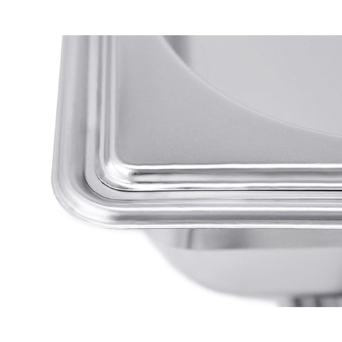 Stainless Steel Chafing Food Warmer Double Tray