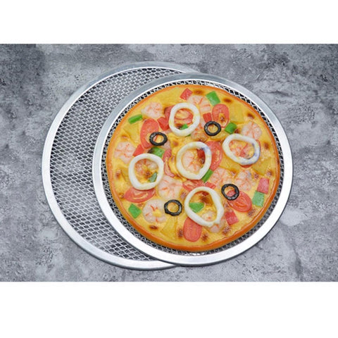 12-inch Round Aluminium Pizza Screen Baking Pan