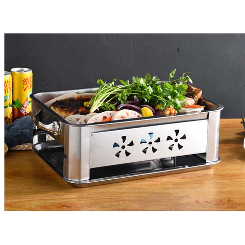 45CM Stainless Steel Fish Chafing Dish