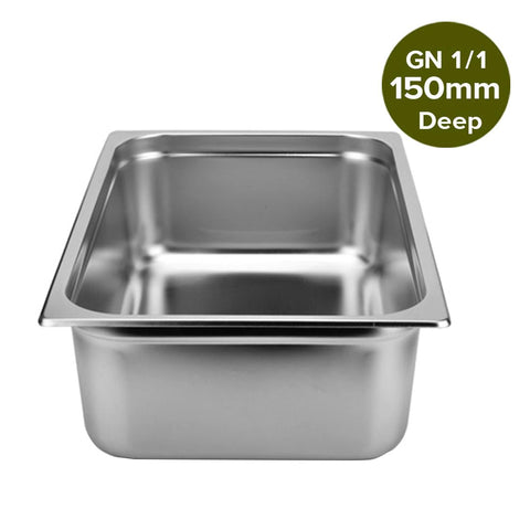 Gastronorm Full Size 1/1 GN Pan 15cm Deep