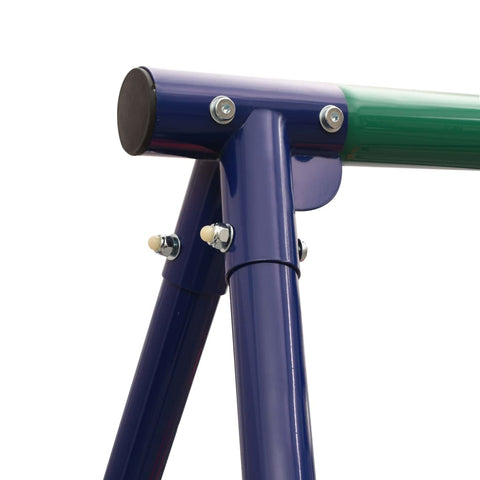 Swing Set With 5 Seats Orange