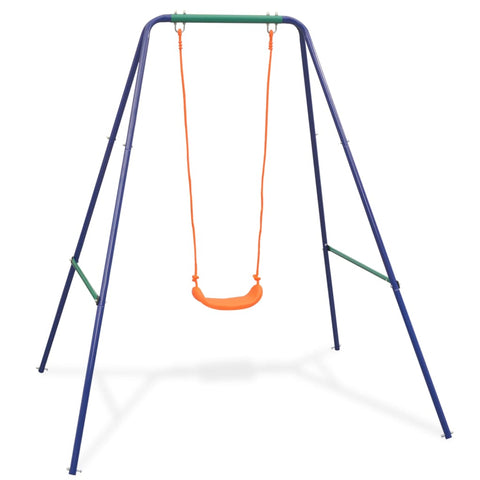 2-In-1 Single Swing And Toddler Swing Orange