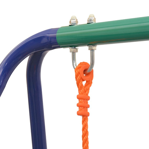 2-In-1 Single Swing And Toddler Swing Orange