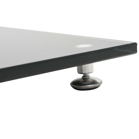 Speaker Stands 2 Pcs Tempered Glass Design