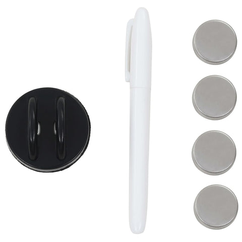 Wall Mounted Magnetic Board Glass