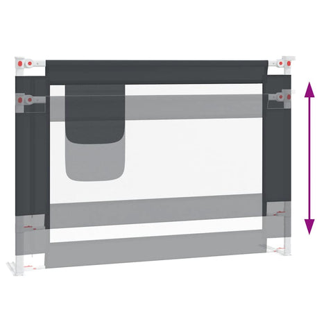 Toddler Safety Bed Rail Fabric