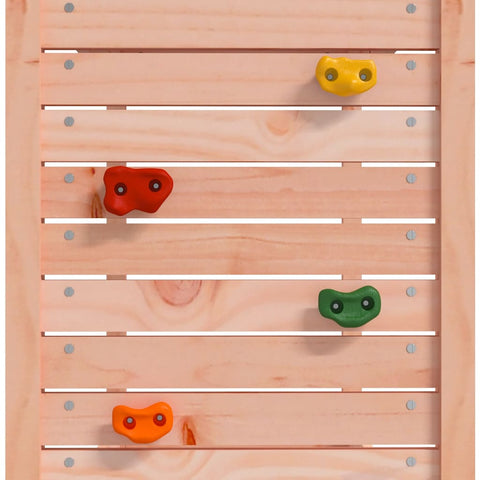 Play Tower With Rockwall 53X110.5X214 Cm  Solid Wood Douglas