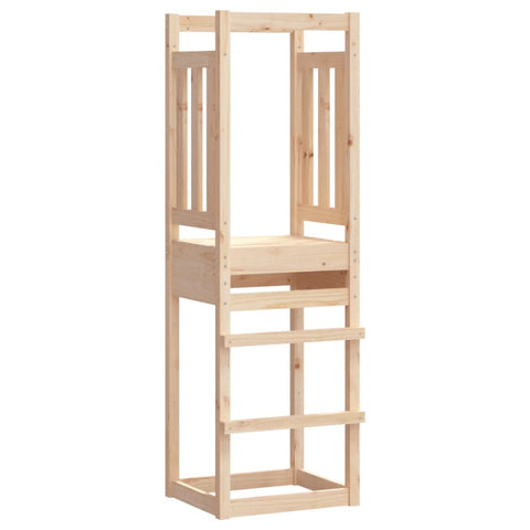 Play Tower 53X46.5X169 Cm Solid Wood Pine