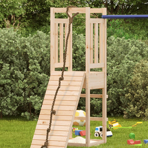 Play Tower 53X46.5X169 Cm Solid Wood Pine
