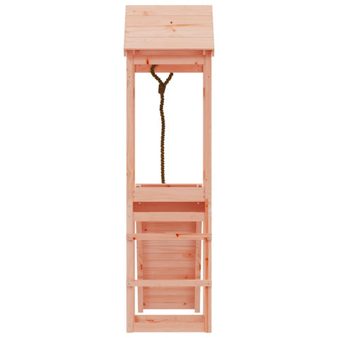 Playhouse With Climbing Wall Solid Wood Douglas