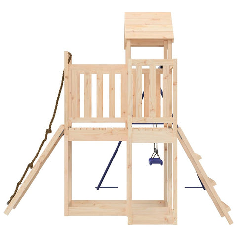 Outdoor Playset Solid Wood Pine