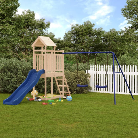 Outdoor Playset Solid Wood Douglas