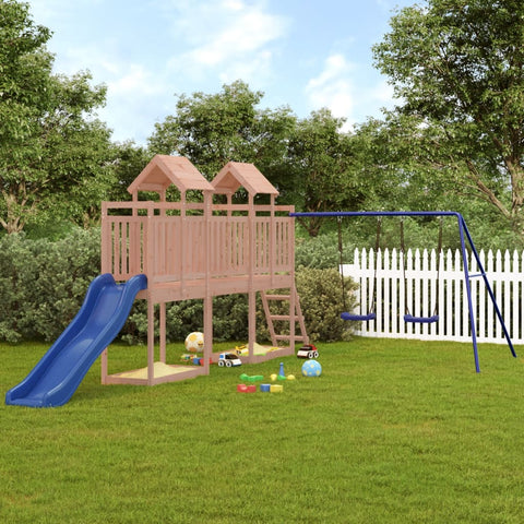 Outdoor Playset Solid Wood Pine
