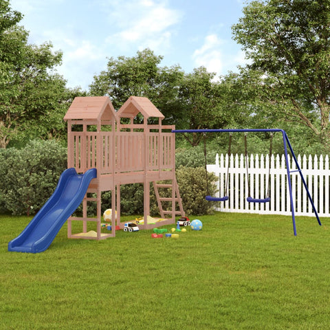 Outdoor Playset Solid Wood Pine