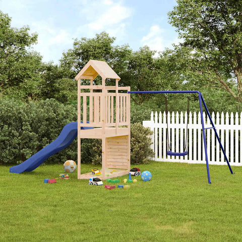 Outdoor Playset Solid Wood Douglas