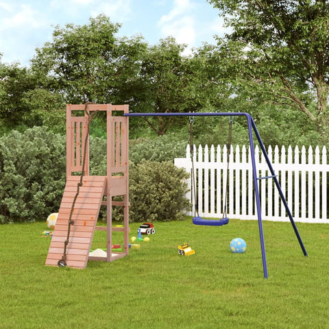 Outdoor Playset Solid Wood Pine