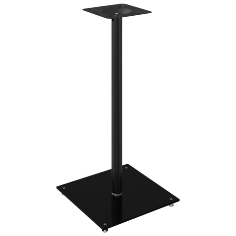 Speaker Stands 2 Pcs Tempered Glass 1 Pillar Design