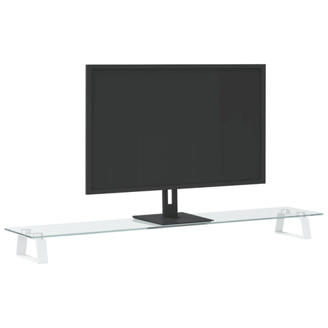 Monitor Stand Tempered Glass And Metal
