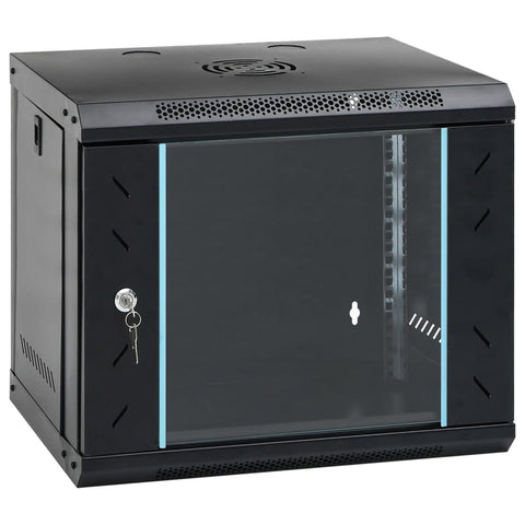 9U Wall Mounted Network Cabinet 19&quot; Ip20