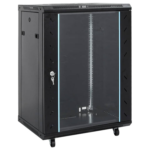 18U Network Cabinet With Swivel Feet 19" Ip20 60X60X100 Cm