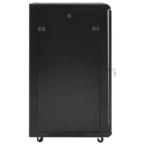 18U Network Cabinet With Swivel Feet 19" Ip20 60X60X100 Cm