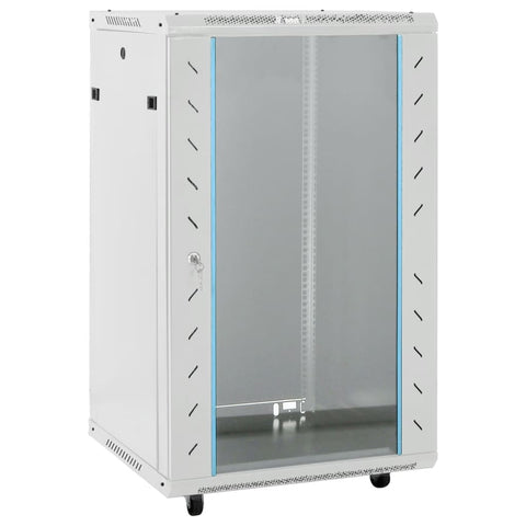 18U Network Cabinet With Swivel Feet 19" Ip20 60X60X100 Cm