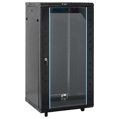 18U Network Cabinet With Swivel Feet 19" Ip20 60X60X100 Cm