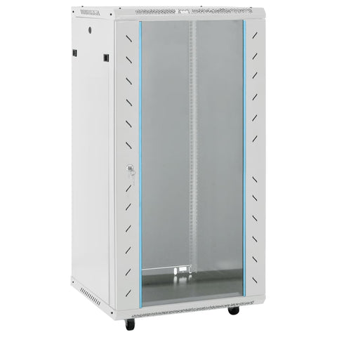 18U Network Cabinet With Swivel Feet 19" Ip20 60X60X100 Cm