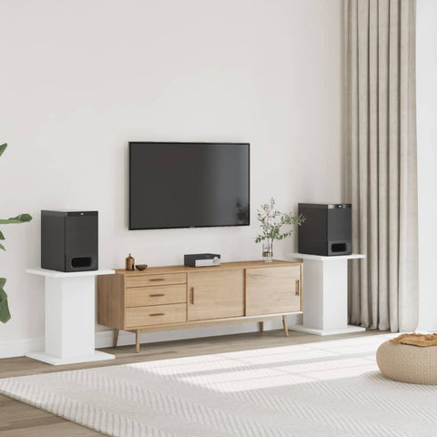 Speaker Stands 2 Pcs Engineered Wood