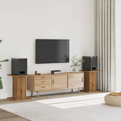 Speaker Stands 2 Pcs Engineered Wood