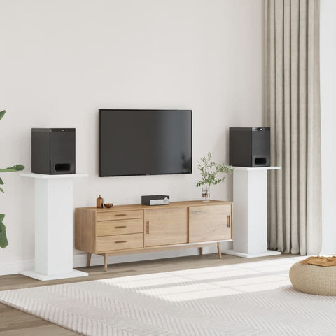 Speaker Stands 2 Pcs Engineered Wood