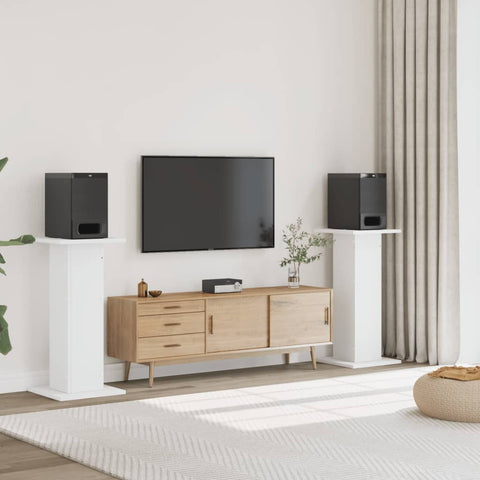 Speaker Stands 2 Pcs Engineered Wood