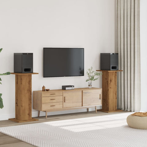 Speaker Stands 2 Pcs Engineered Wood