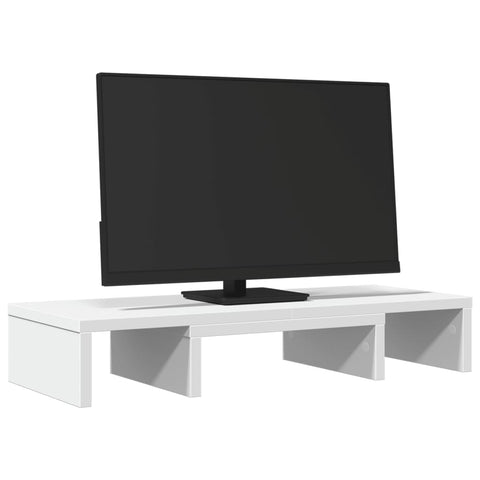 Monitor Stand Adjustable Engineered Wood