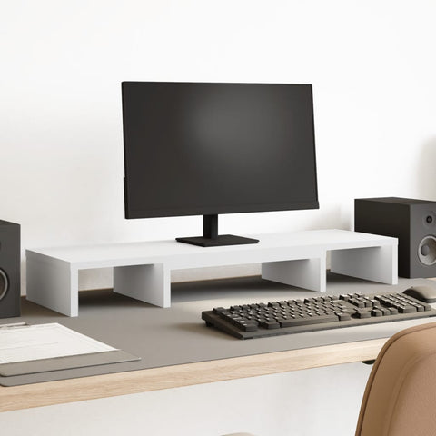 Monitor Stand Adjustable Engineered Wood
