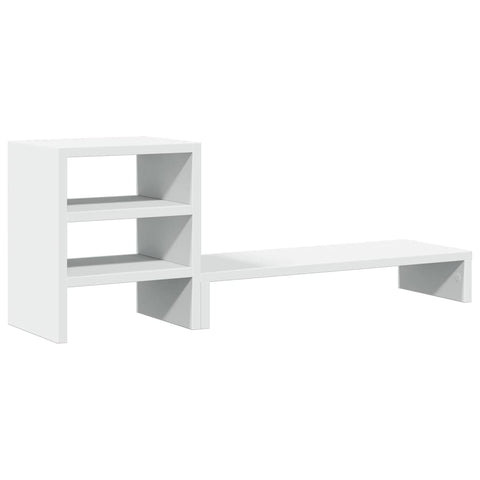 Monitor Stand With Desk Organiser Engineered Wood