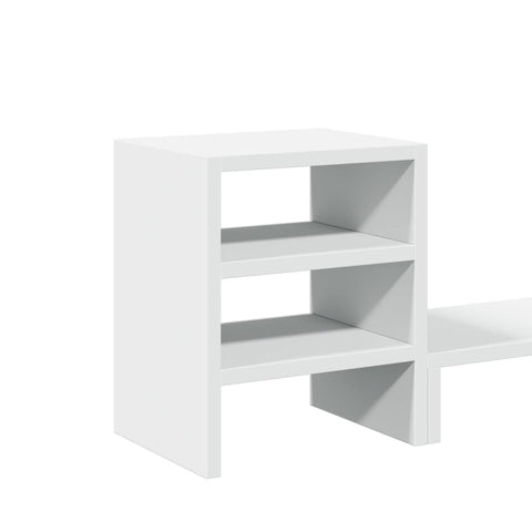 Monitor Stand With Desk Organiser Engineered Wood