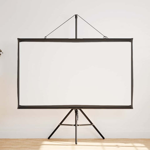 Projection Screen With Tripod 72 Inch 16:9