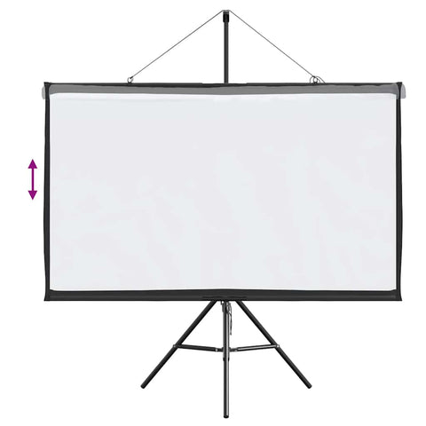 Projection Screen With Tripod 72 Inch 16:9