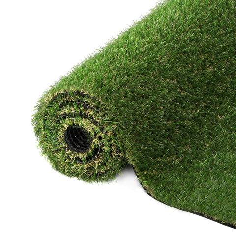 Prime Turf Artificial Grass 30mm 2mx5m Synthetic Fake Lawn Turf Plastic Plant 4-coloured