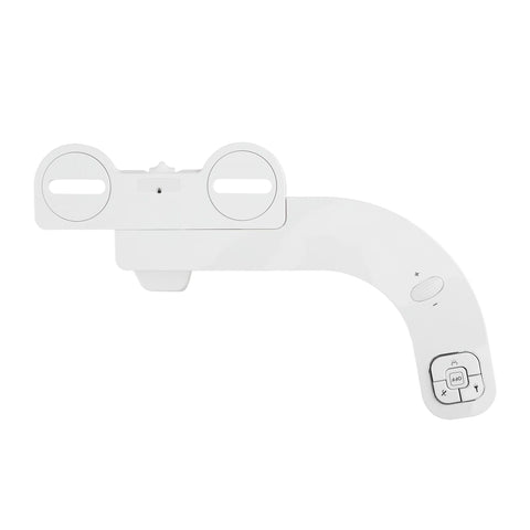 Cefito Ultra-Slim Bidet Attachment Detachable Bidet with Self-Cleaning Dual Nozzle Non-Electric Adjustable Water Pressure, Cold Water Toilet Bide